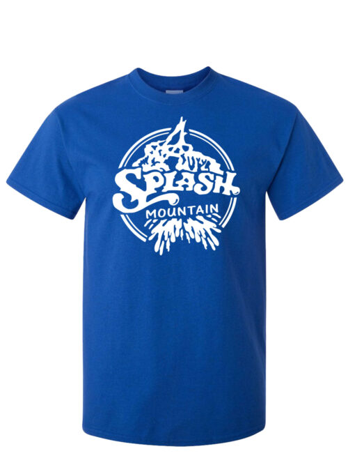 Splash Mountain Antique Royal Blue T-Shirt