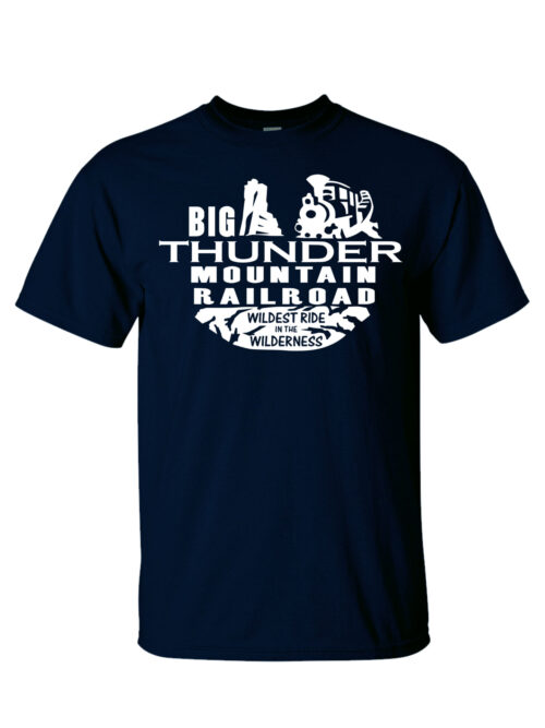 Big Thunder Mountain Railroad Navy T-Shirt