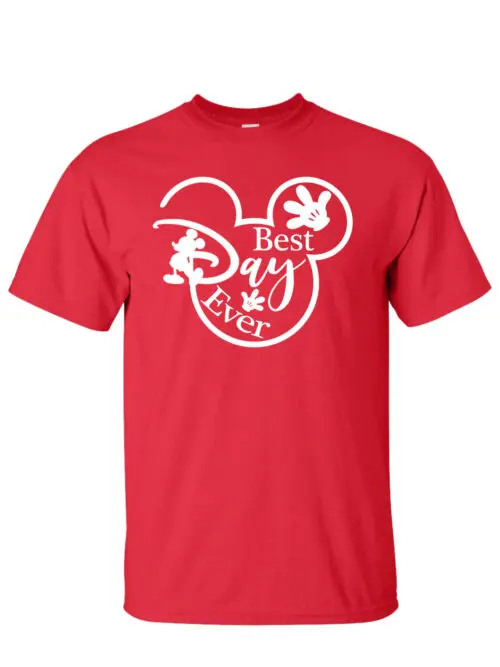 Best Day Ever Red T-Shirt