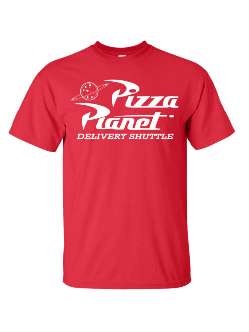 Pizza Planet Delivery Shuttle Red Shirt
