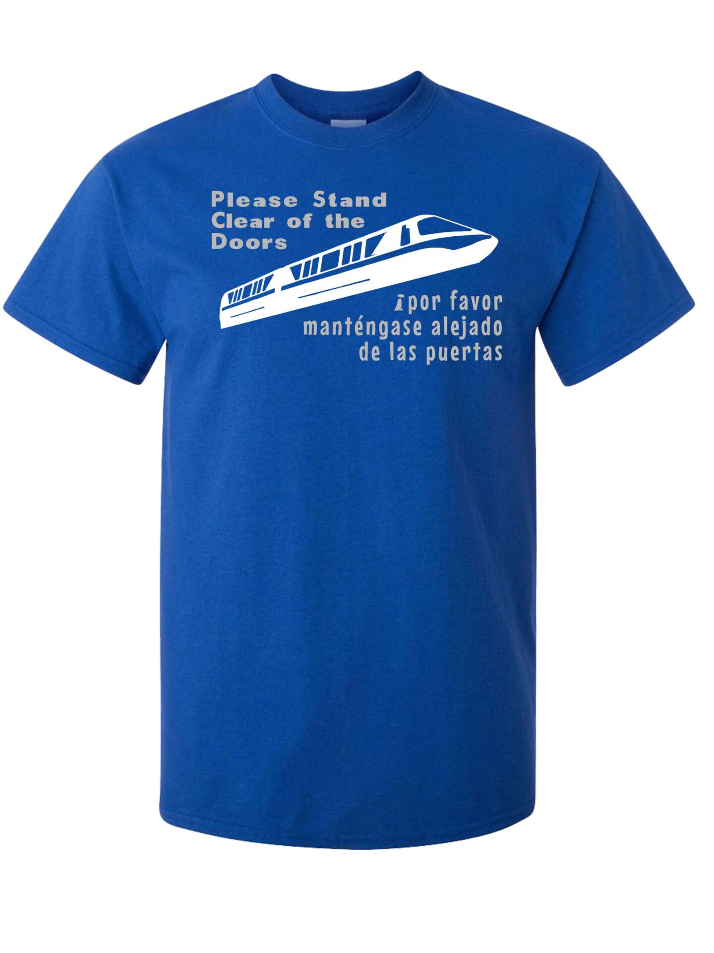 Disney World Monorail Unisex T-Shirt Antique Royal Blue