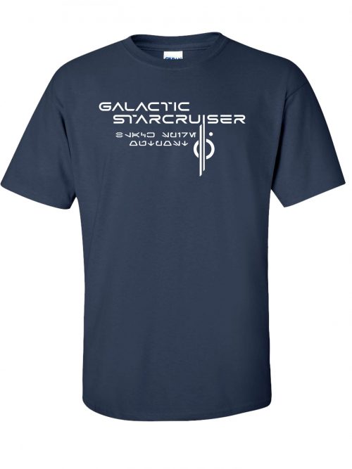 Galactic Starcruiser T-Shirt Navy Blue