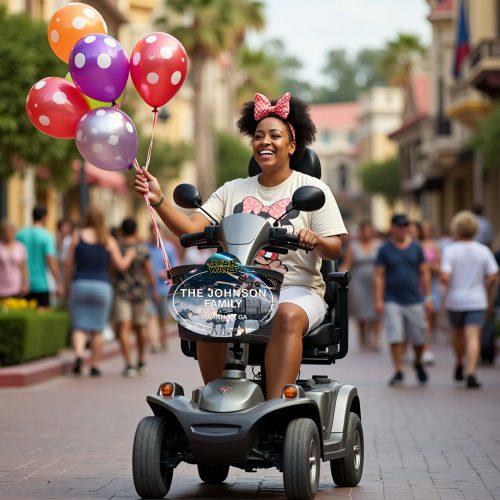 Custom Star Wars Battle Scene Scooter - Stroller Name Tag