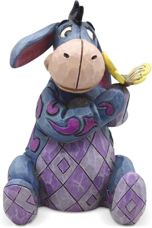 Enesco Disney Traditions by Jim Shore Winnie The Pooh Eeyore Holding Butterfly Miniature Figurine
