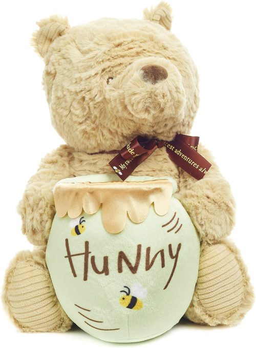 KIDS PREFERRED Disney Baby Classic Pooh Waggy - Musical Plush Stuffed Animal